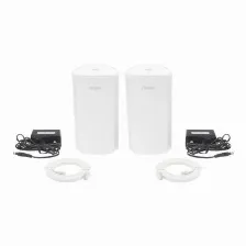 Paquete De 2 Ruteador Mesh Inalambrico Ruijie Rg-m18, 4 Antenas Int, Wi-fi6, 2rj-45, Blanco